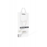Cord Wrap Large: White