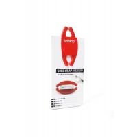 Cord Wrap Medium: Red