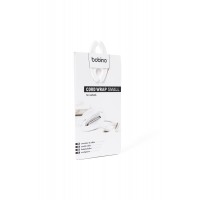 Cord Wrap Small: White