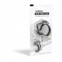 Desk Cable Clip: Black