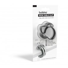 Desk Cable Clip: Black