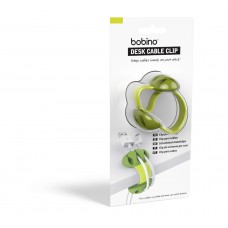Desk Cable Clip: Lime