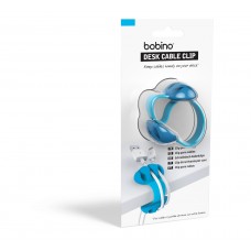 Desk Cable Clip: Turquoise