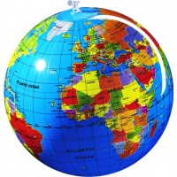 Fact Finders Inflatable Globe