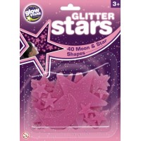 Glow Glitter Stars