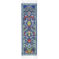 Oriental Carpet Bookmark: Blue Kayseri
