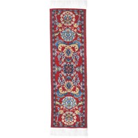Oriental Carpet Bookmark: Red Tabriz