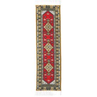 Oriental Carpet Bookmark: Red Tashkent