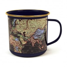 Enamel Mug Man Of The World Blue