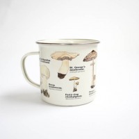 Enamel Mug Mushrooms