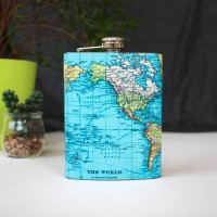 Man of the World Hip Flask