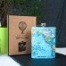 Man of the World Hip Flask