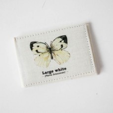 Large White Butterfly Travelcard Holder