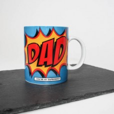 Comic Book Porcelain Mug: DAD