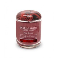 110g Small Jar Candle: Red Rose