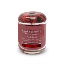 110g Small Jar Candle: Red Rose