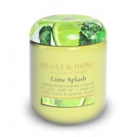 340g Large Jar Candle: Lime Splash