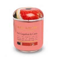 340g Large Jar Candle: Pink Grapefruit & Cassis