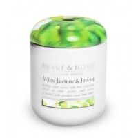 340g Large Jar Candle: White Jasmine & Freesia