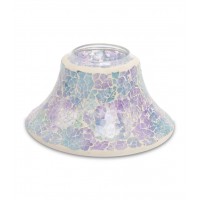 Jar Lampshade: Light Blue & Lilac