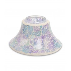Jar Lampshade: Light Blue & Lilac Jar Lampshade: Light Blue & Lilac