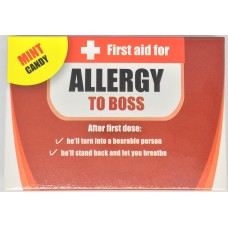 First aid for ALLERGY TO BOSS