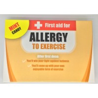 First aid for ALLERGY TO EXERCISE