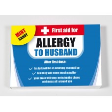 First aid for ALLERGY TO HUSBAND