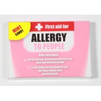 First aid for ALLERGY TO PEOPLE