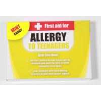 First aid for ALLERGY TO TEENAGERS