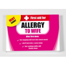 First aid for ALLERGY TO WIFE