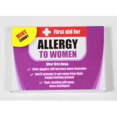 First aid for ALLERGY TO WOMEN