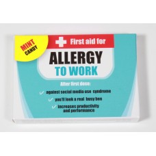 First aid for ALLERGY TO WORK