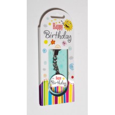 Family & Friends Keyring: Happy Birthday