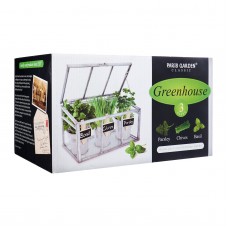 Greenhouse PVC Window: Basil,Parsley,Chives