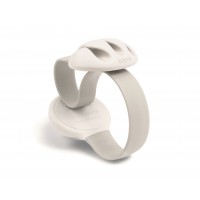 Desk Cable Clip: Cream