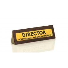 Wooden Desk Sign: Director