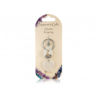 Nature's Gift Keyring: Quartz