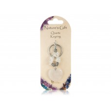Nature's Gift Keyring: Quartz