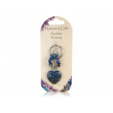 Nature's Gift Keyring: Sodalite