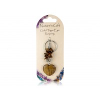 Nature's Gift Keyring: Golden Tiger Eye