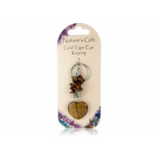 Nature's Gift Keyring: Golden Tiger Eye