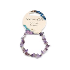 Nature's Gift Bracelet: Amethyst