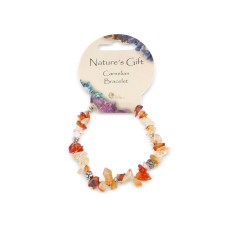Nature's Gift Bracelet: Carnelian