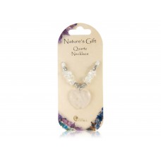 Nature's Gift Necklace: Quartz Nature's Gift Necklace: Quartz
