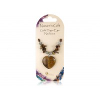 Nature's Gift Necklace: Golden Tiger Eye