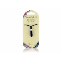 Nature's Gift Point Necklace: Black Onyx