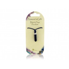 Nature's Gift Point Necklace: Black Onyx Nature's Gift Point Necklace: Black Onyx
