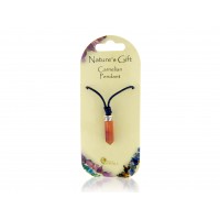 Nature's Gift Point Necklace: Carnelian