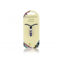 Nature's Gift Point Necklace: Flourite